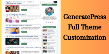 How to Customize GeneratePress Theme | GeneratePress Full Theme Customization